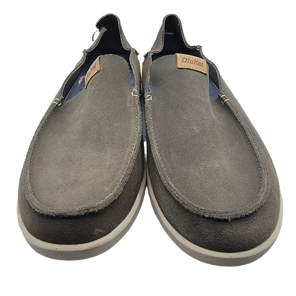 OluKai NaluKai Kala Slip On Mens 9.5 Gray Casual Comfort Shoes - 10409-7B19 main image 4